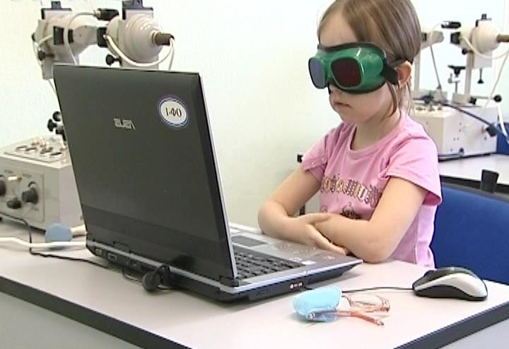 Компьютерное лечение амблиопии у детей